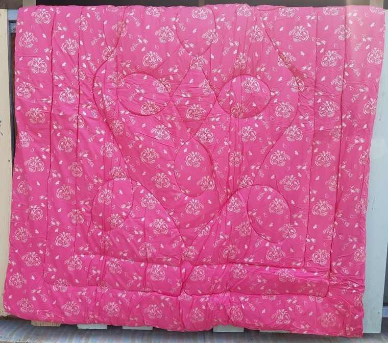 ผ้าห่มนวม ผ้าคัตตอล 6 ฟุต ผ้าห่มหนา มีลายในตัว