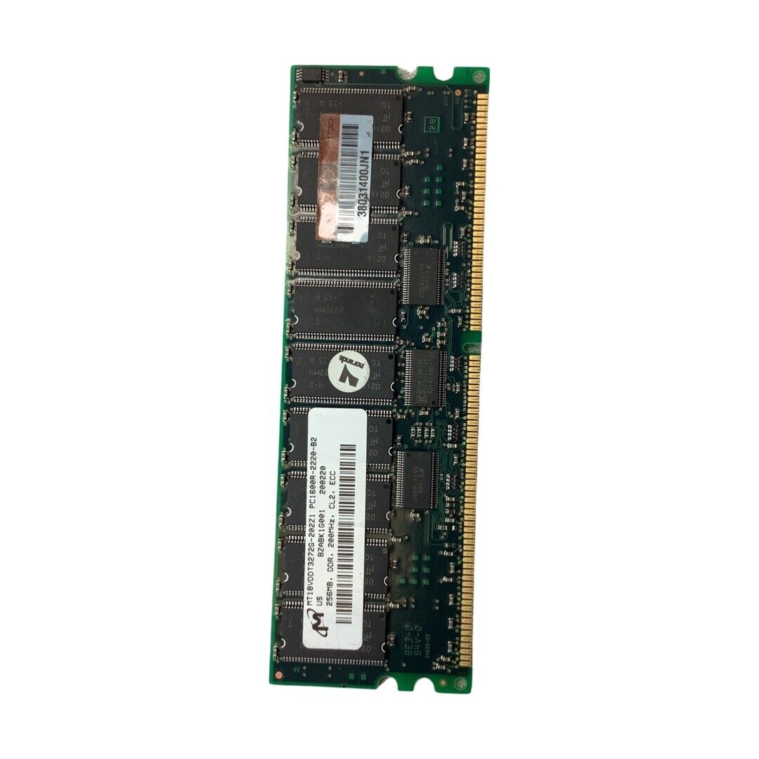 Compaq 256MB PC1600 200Mhz DDR Memory / MT18VDDT3272G-202Z1 (Used) // สินค้ารับประกัน โดย บริษัท อะไหล่เซิร์ฟเวอร์ จำกัด