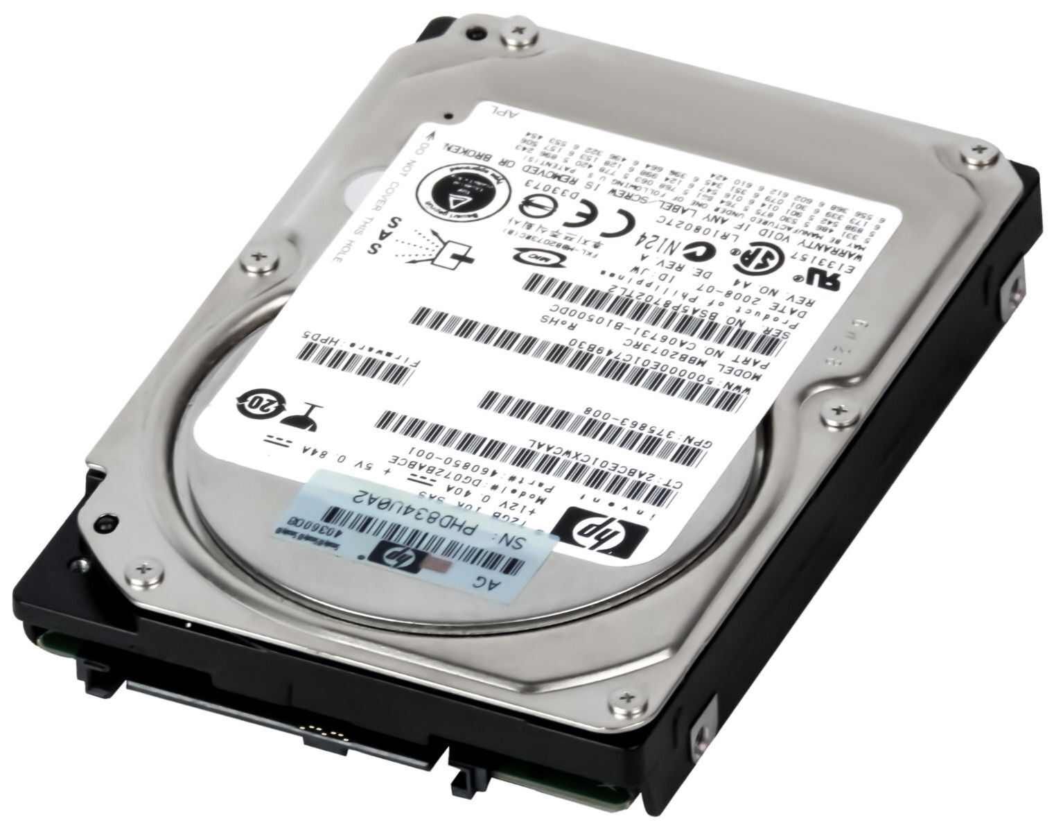 HP 72GB 10K 3G SAS 2.5" 16MB Cache Hard Drive // HDD 460850-001 / DG072BABCE / GPN 375863-008 / MBB2073RC (Used) // สินค้ารับประกัน โดย บริษัท อะไหล่เซิร์ฟเวอร์ จำกัด