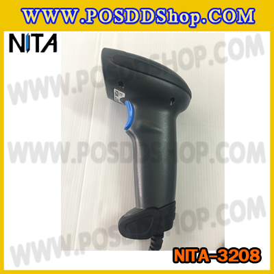 ฺBarcode scanner NITA 3208 2D เครื่องอ่านบาร์โค้ด เครื่องสแกนสินค้า เครื่อง Scan Barcode เครื่องอ่านบาร์โค้ดแบบ 2D ยี่ห้อ NITA รุ่น 3208