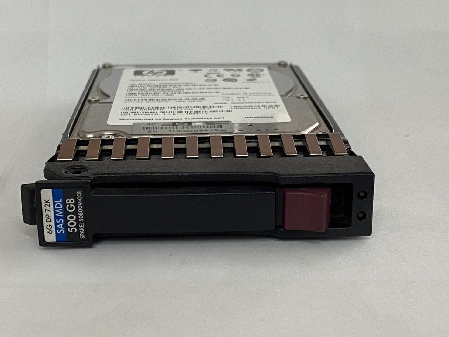 HP 500GB 7.2K 6G SAS 2.5 DP Hard Drive // HDD 507609-001 / Tray 508009-001 / GPN 507129-006 / MM0500FAMYT / 9FY246-784 (Used) // สินค้ารับประกัน โดย บริษัท อะไหล่เซิร์ฟเวอร์ จำกัด