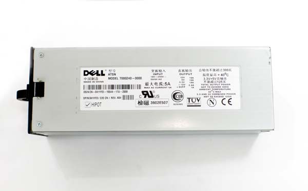 Dell Power Supply 300W For PowerEdge 2500 4600 // 041YFD (Used) // สินค้ารับประกัน โดย บริษัท อะไหล่เซิร์ฟเวอร์ จำกัด
