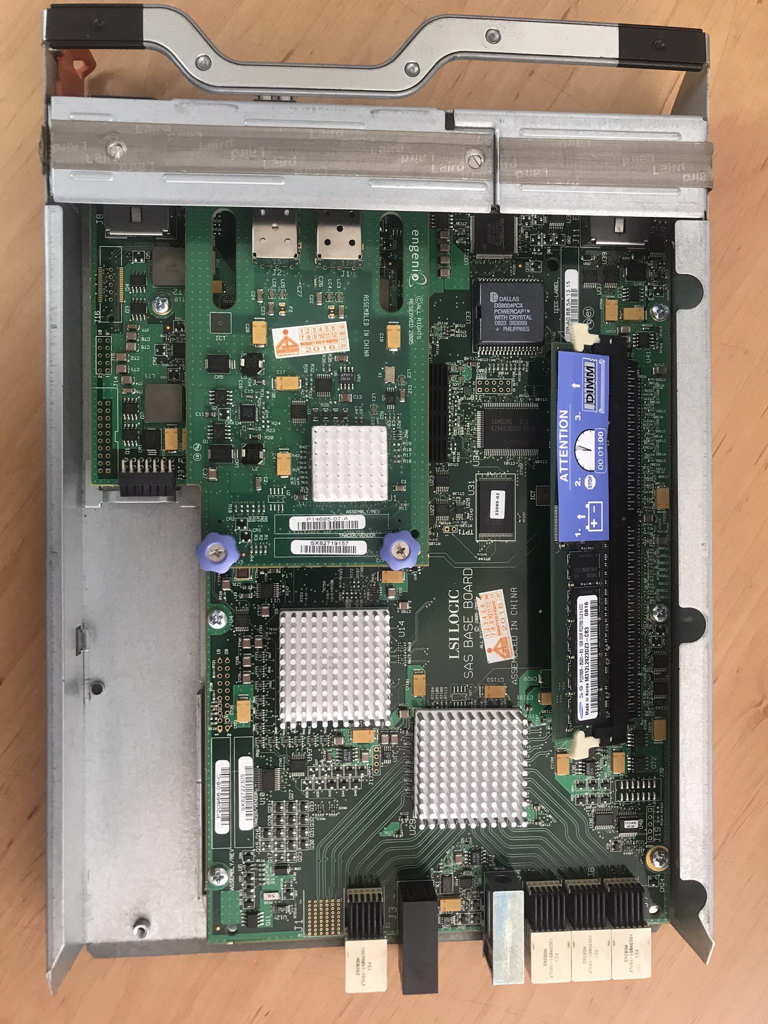 Sun Fibre Channel RAID Controller // 375-3595-01 / P34479-02-B / P20966-08-C (Used) // สินค้ารับประกัน โดย บริษัท อะไหล่เซิร์ฟเวอร์ จำกัด