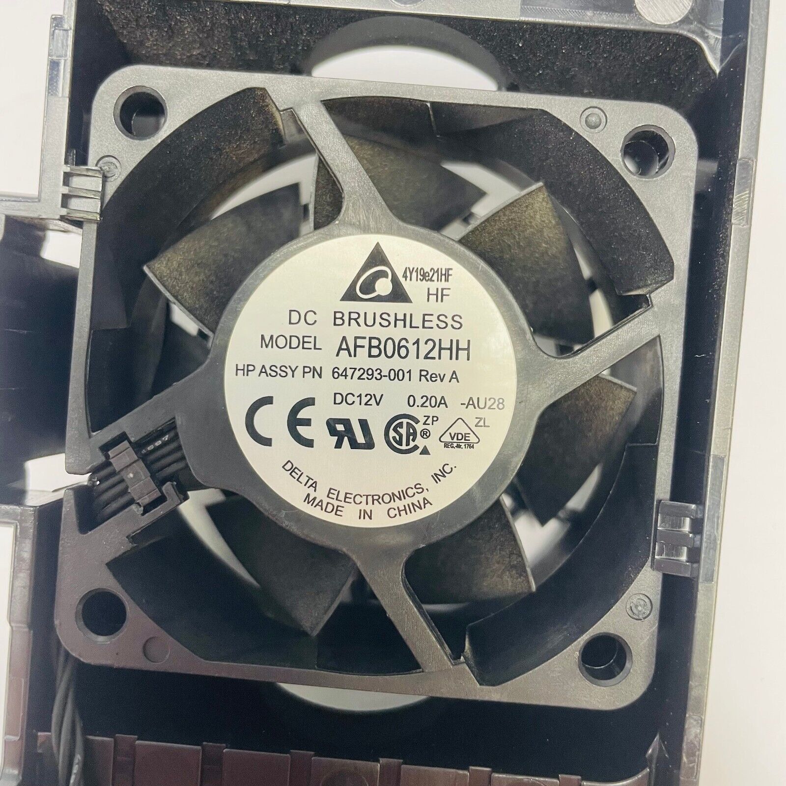 HP Z420 Memory Cooling Fan // 663069-001 / 647293-001 (Used) // สินค้ารับประกัน โดย บริษัท อะไหล่เซิร์ฟเวอร์ จำกัด