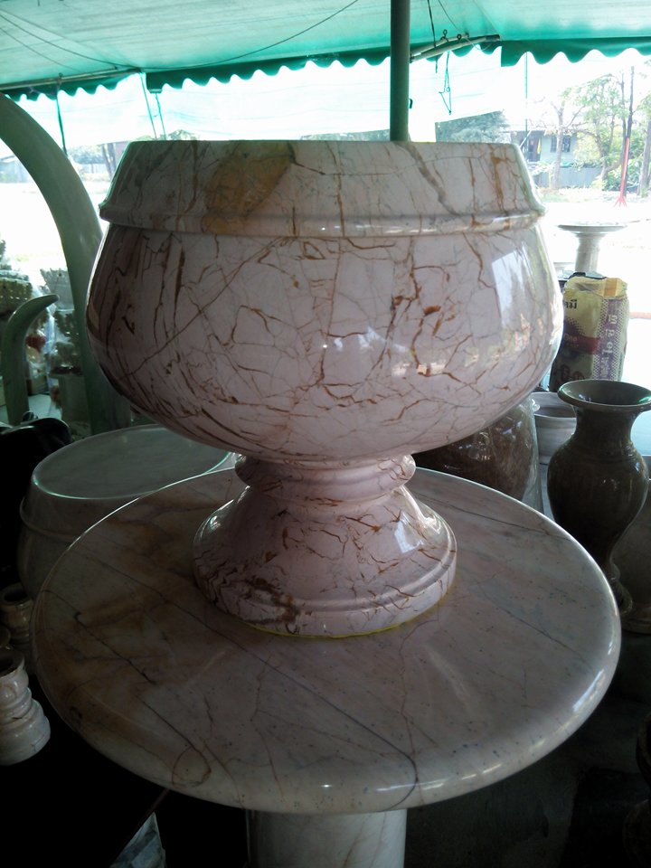 บาตรหินอ่อน ขนาด 9 นิ้ว