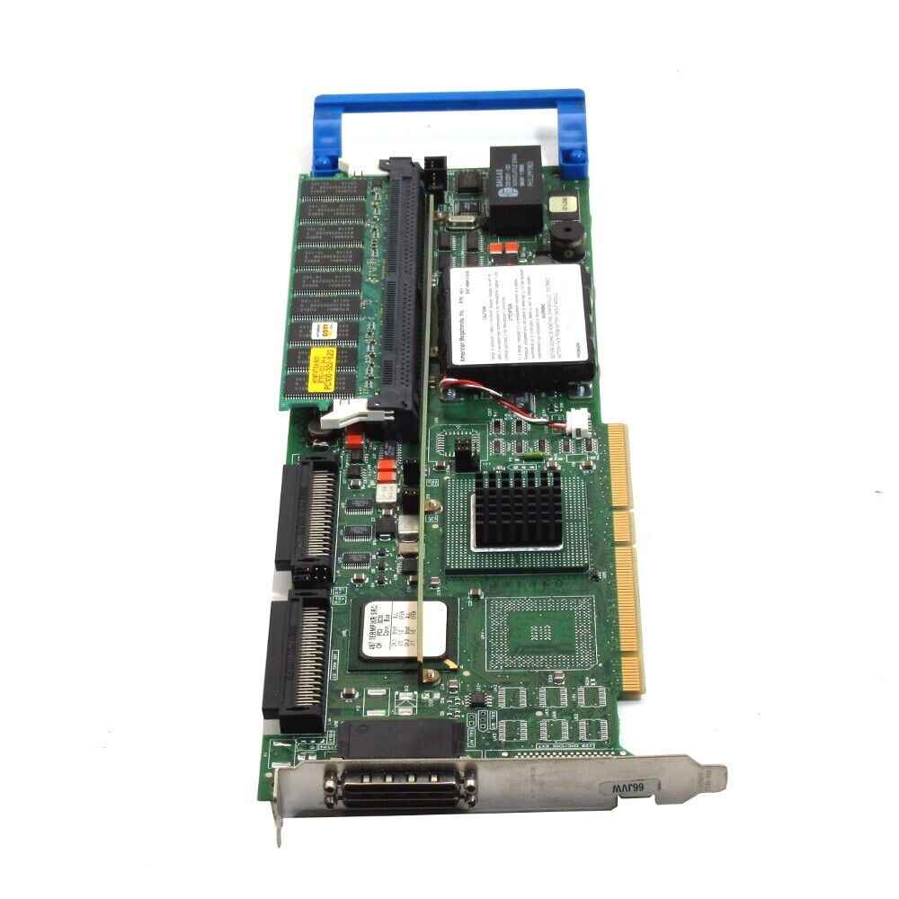 Dell PowerEdge 6450 Server Perc2 Dual Channel Raid Controller Card / 66JVW / 066JVW / 044TXF (Used) // สินค้ารับประกัน โดย บริษัท อะไหล่เซิร์ฟเวอร์ จำกัด