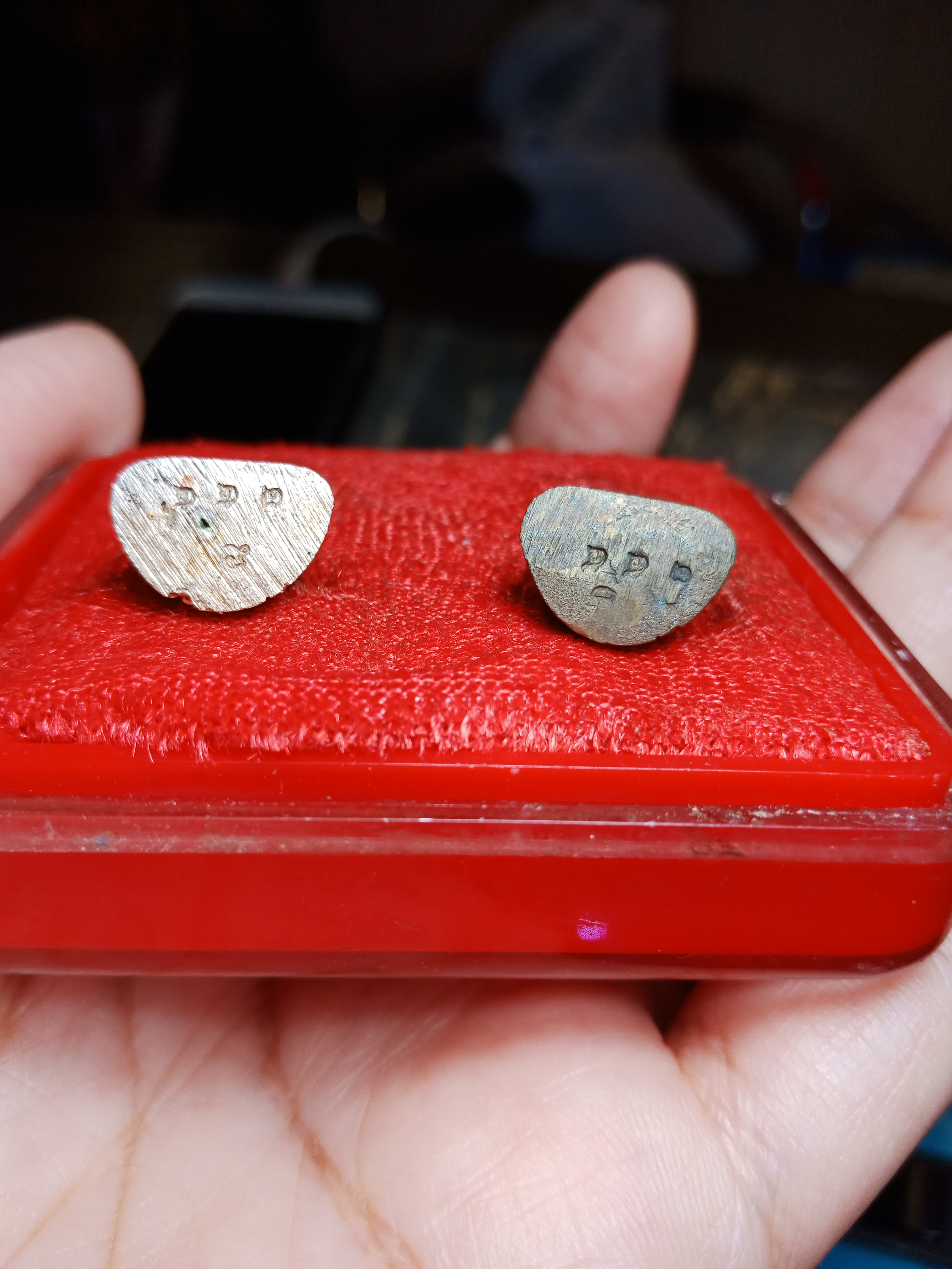 พระชัยคู่เนื้อเงิน+นวะ(รุ่นมหาลาภ)หลวงพ่อพุธ ฐานิโย วัดป่าสาลวัน จ.นครราชสีมา ครบ๗๔ ปี ๒๕๓๘