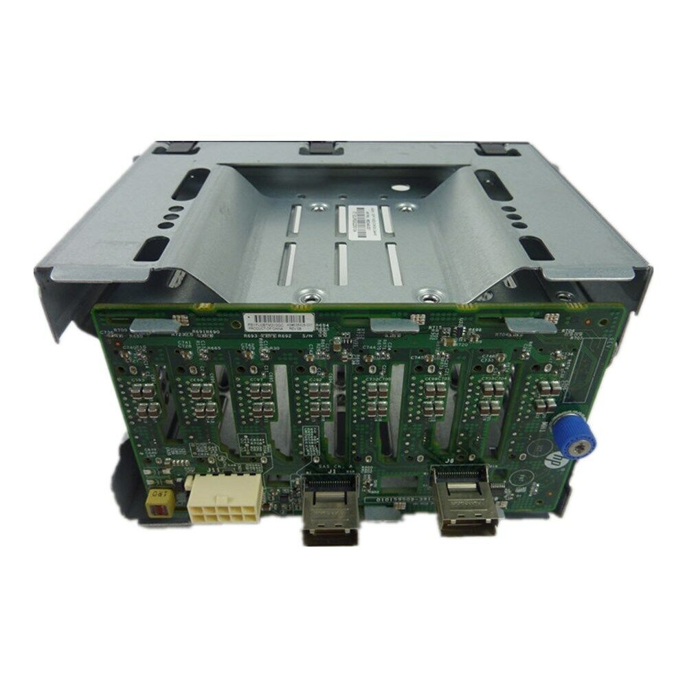 HP 2.5'' ML350 E/P G8 8x SFF Drive Cage wih SAS Backplane HDD 638928-001 660348-001 สินค้ารับประกัน โดย บริษัท อะไหล่เซิร์ฟเวอร์ จำกัด
