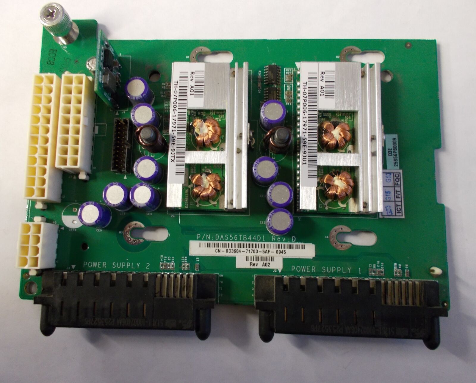 Dell PowerEdge 1800 Server Power Supply Backplane Board / 0D3684 (Used) // สินค้ารับประกัน โดย บริษัท อะไหล่เซิร์ฟเวอร์ จำกัด