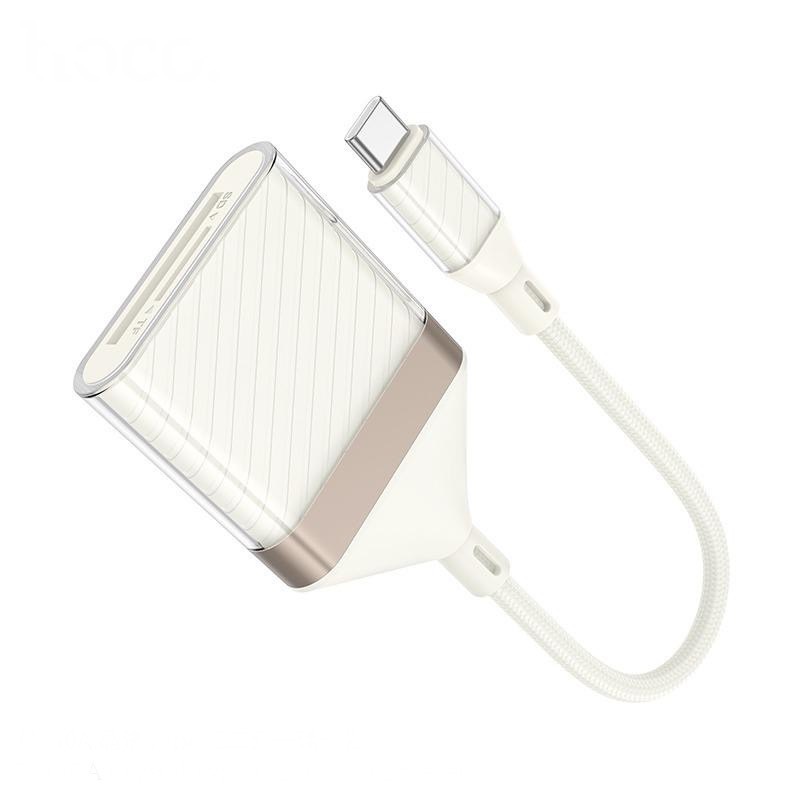 UA40A CRYSTAL TYPE-C 2-IN-1 CARD READER