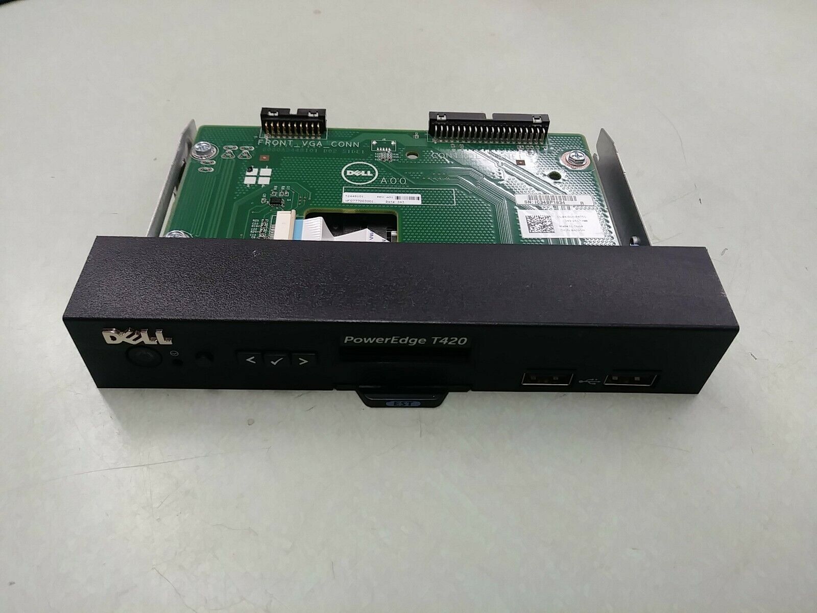 Dell PowerEdge T320 / T420 Front LCD Control Panel / 04J91H (Used) // สินค้ารับประกัน โดย บริษัท อะไหล่เซิร์ฟเวอร์ จำกัด