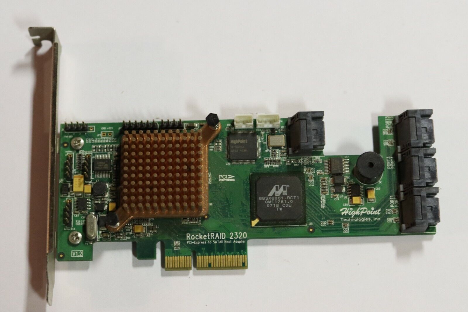 HighPoint RocketRAID 2320 PCI-Express to SATAII Host Adapter (Used) // สินค้ารับประกัน โดย บริษัท อะไหล่เซิร์ฟเวอร์ จำกัด