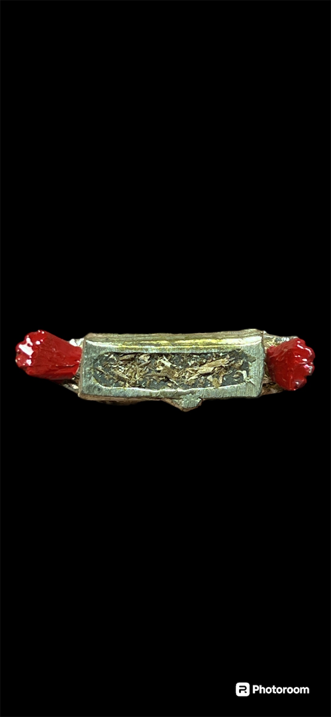 สาริกาหลงรัง หางแดง เนื้ออาบเงิน หลวงพ่อญาครูดุง วัดผาปทุมรัตนวราราม อุดรธานี (สร้างจัดสร้าง 599 องค์)