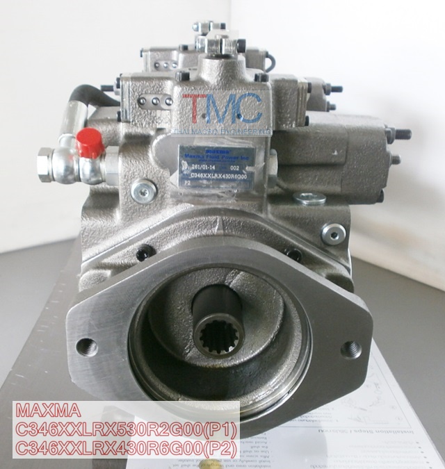 ปั้มนิ้วไฮโดรลิค(2ตอน)สำหรับรถคีบอ้อยแบบBELL(3ล้อ)MAXMA-C346XXLRX530R2G00(P1),C346XXLRX430R6G00(P2)