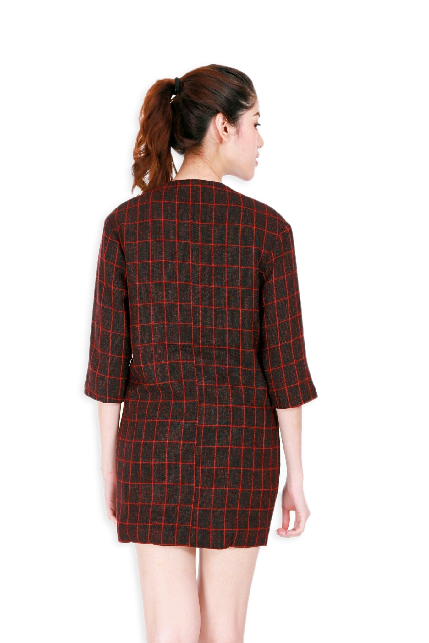 เสื้อมินิโค้ทแขน5ส่วน Peta Coat #5128
