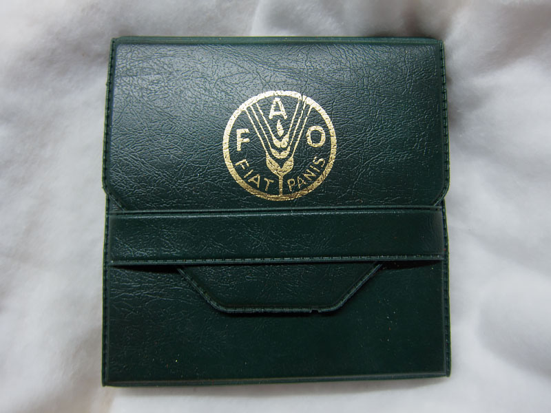 เหรียญ ร.9 FAO อะกริคอลา เนื้อบรอนซ์ 5 ซม