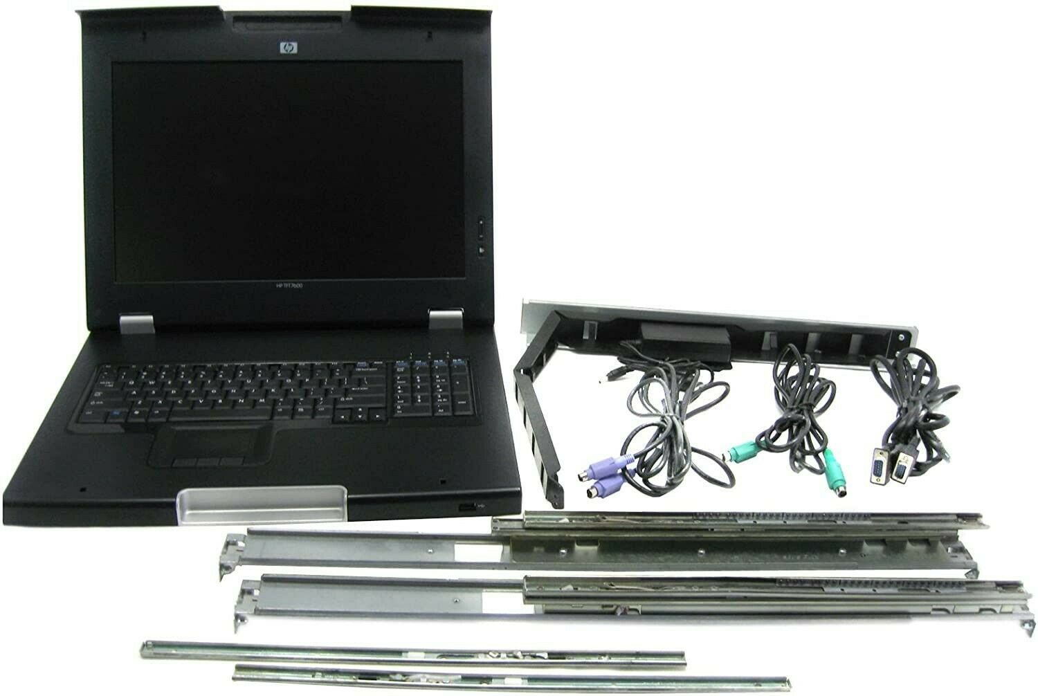 HP TFT7600 G2 KVM Console Rackmount Keyboard Intl Monitor (Used) // สินค้ารับประกัน โดย บริษัท อะไหล่เซิร์ฟเวอร์ จำกัด