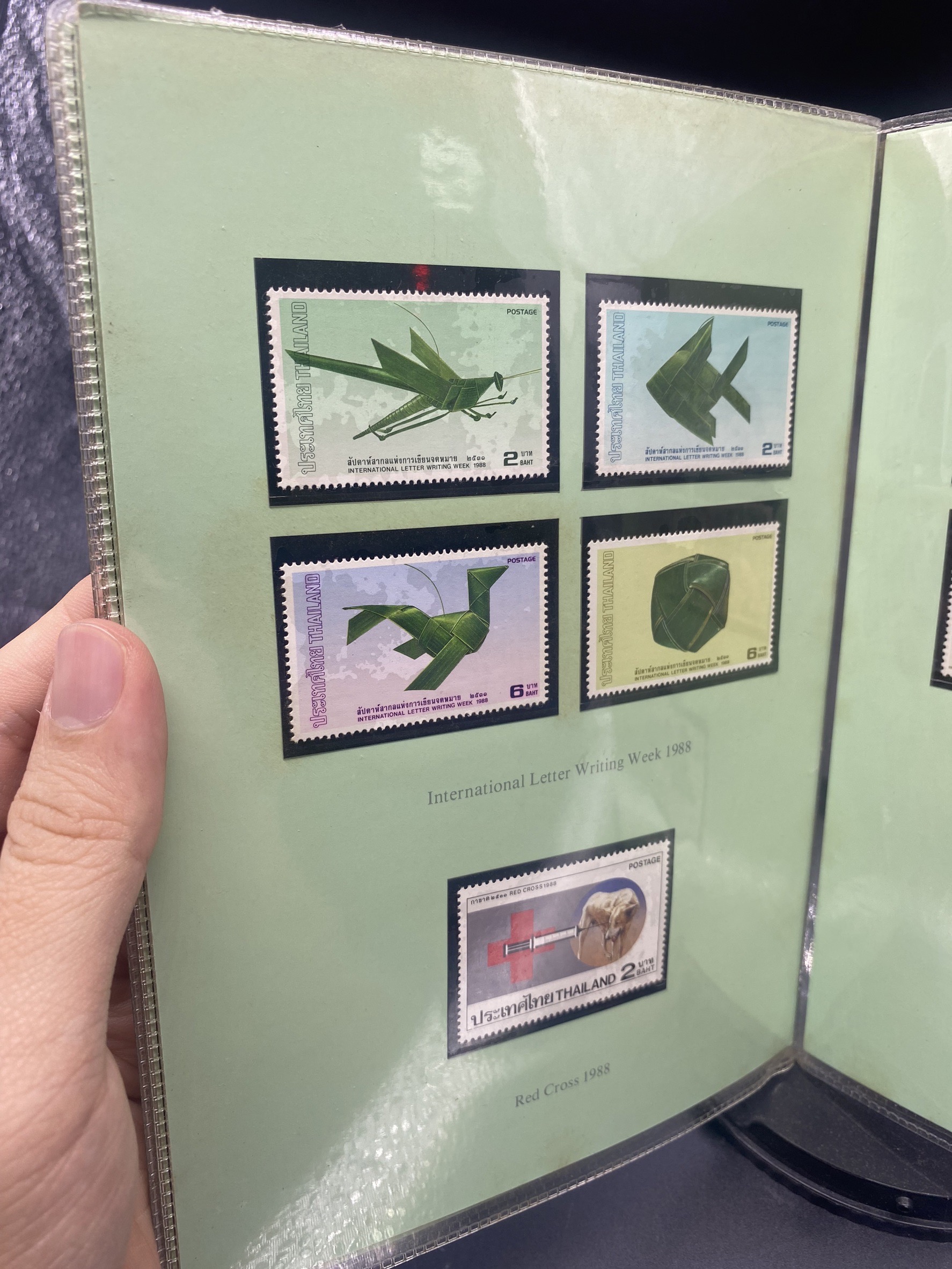 THAI POSTAGE STAMPS 1988 (สมุดแสตมป์ ปี2531) หายาก