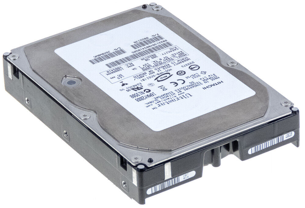 HITACH 300GB 15K U320 SCSI 3.5" HDD // 0B22138 / HUS153030VL3800 + Tray SCSI (Used) // สินค้ารับประกัน โดย บริษัท อะไหล่เซิร์ฟเวอร์ จำกัด