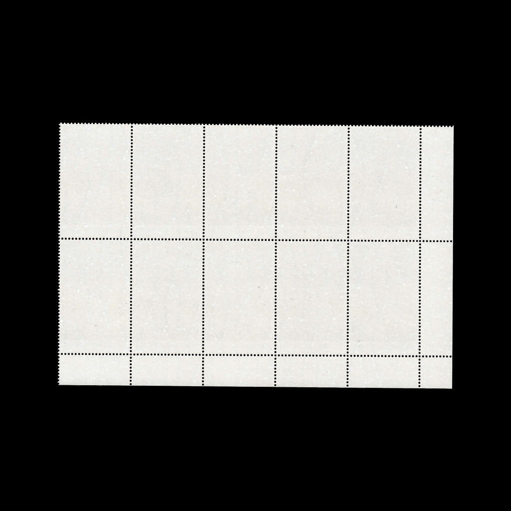 บล็อค 10 (มุมโรงพิมพ์) แสตมป์ 80 ปี กรมสรรพกร