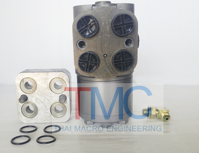 กระปุกพวงมาลัยไฮโดรลิคHSUS400/5T-160-E(53mm.)WA100-1