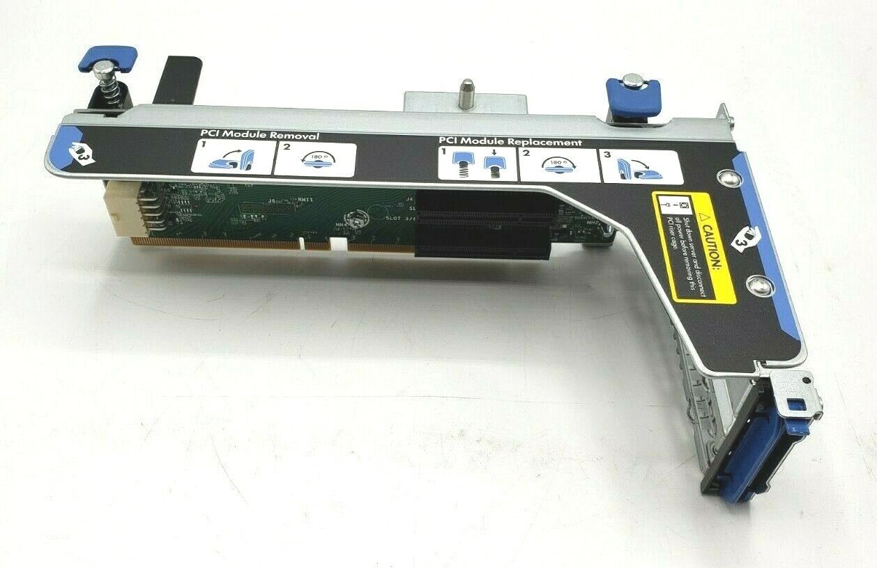 HP DL380p DL385p G8 1x16 2x8 PCI-e Riser Card Kit w/ Cage 662524-001 622219-001 (Used) // สินค้ารับประกัน โดย บริษัท อะไหล่เซิร์ฟเวอร์ จำกัด