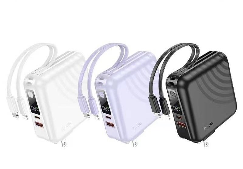 A6 STRONG PD20W+22.5W FAST CHARGING POWERBANK WITH CABLE AND DIGITAL 15000mAh