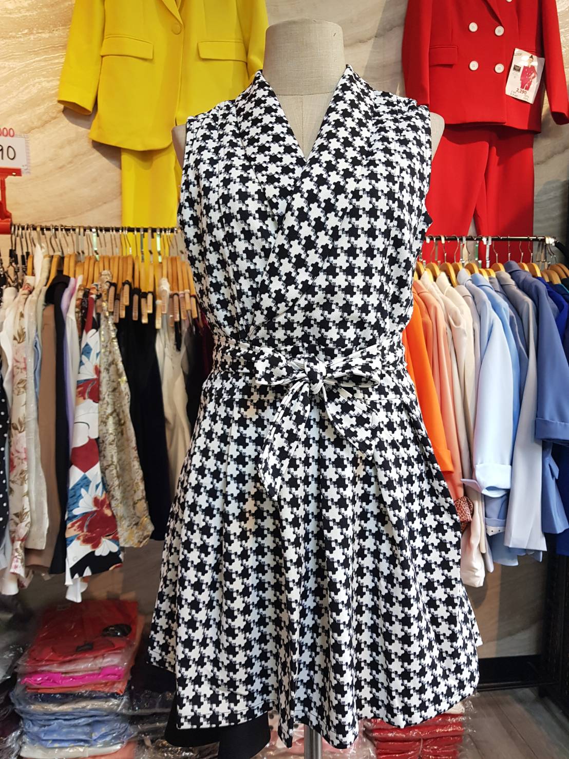 เดรสชิโนริ มินิเดรสน่ารัก Shinori Dress (S-L) #A102