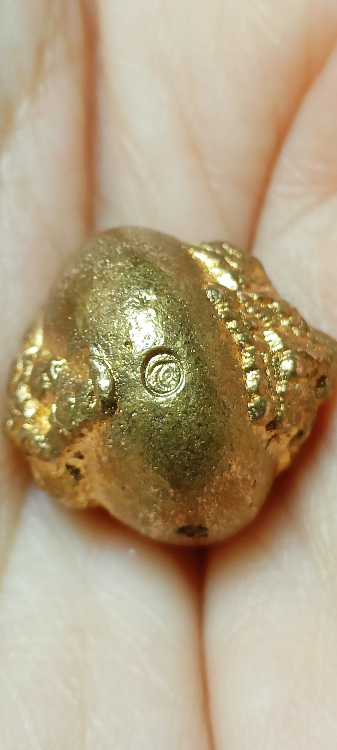 ลูกนิมิตพระราหู รุ่นโชคดี เนื้อชนวน สถาบันพยากรณ์ศาสตร์ (หมอลักษณ์) ปี 2562