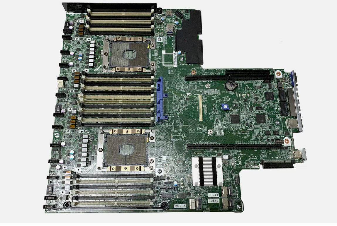HPE ProLiant DL380 G10 Gen10 System Board // 875073-001 (Used) // สินค้ารับประกัน โดย บริษัท อะไหล่เซิร์ฟเวอร์ จำกัด