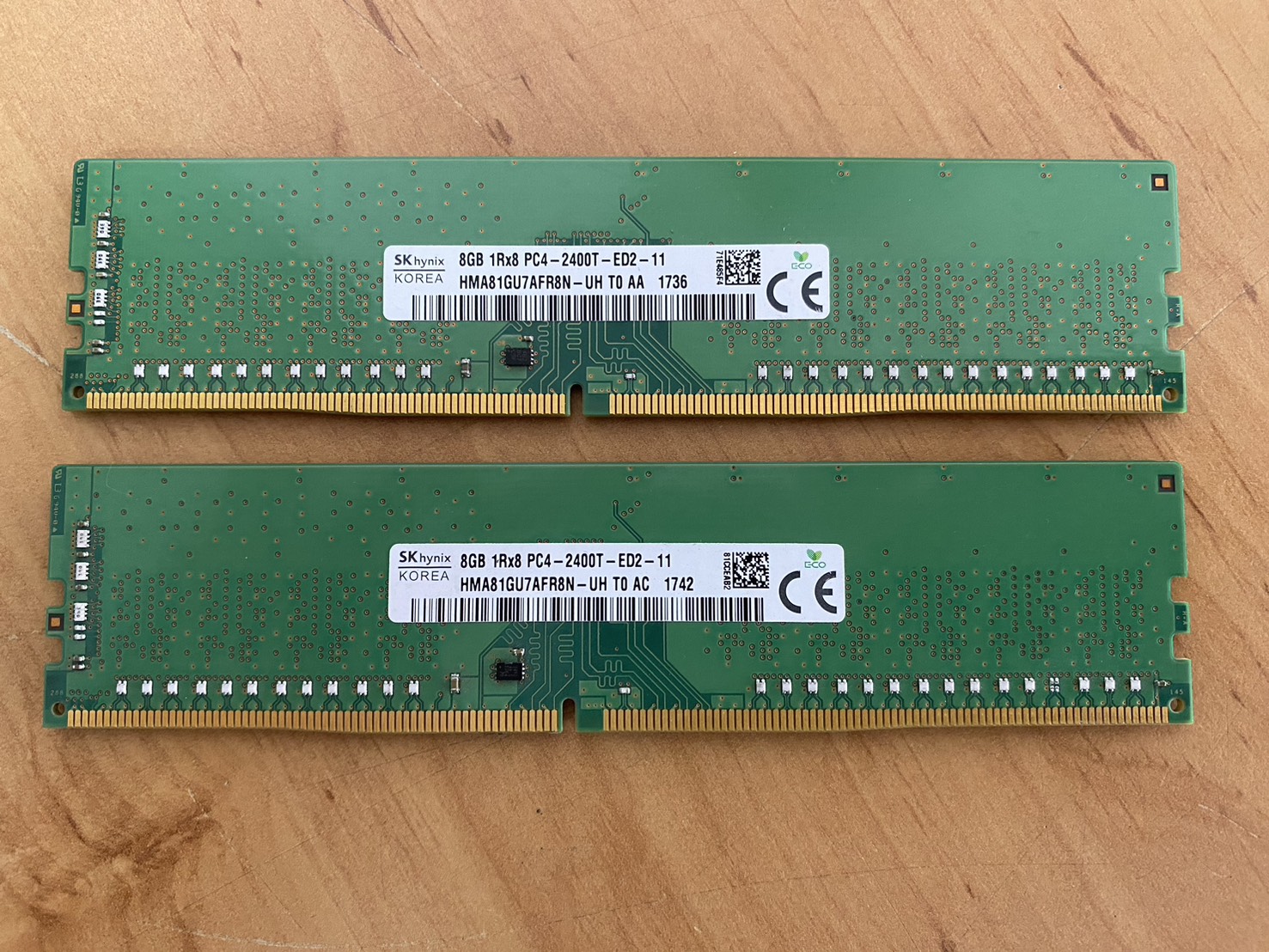 Micron 8GB (1Rx8) PC4-2400T -ED1-11 DDR4 ECC Mmemory Server RAM // MTA9ASF1G72AZ-2G3B1ZK (Used) // สินค้ารับประกัน โดย บริษัท อะไหล่เซิร์ฟเวอร์ จำกัด