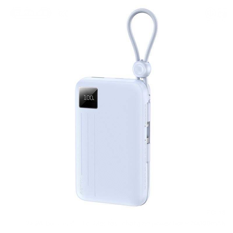 FC-15 22.5W BUILD-IN DUAL CABLES FAST CHARGING POWERBANK 20000mAh