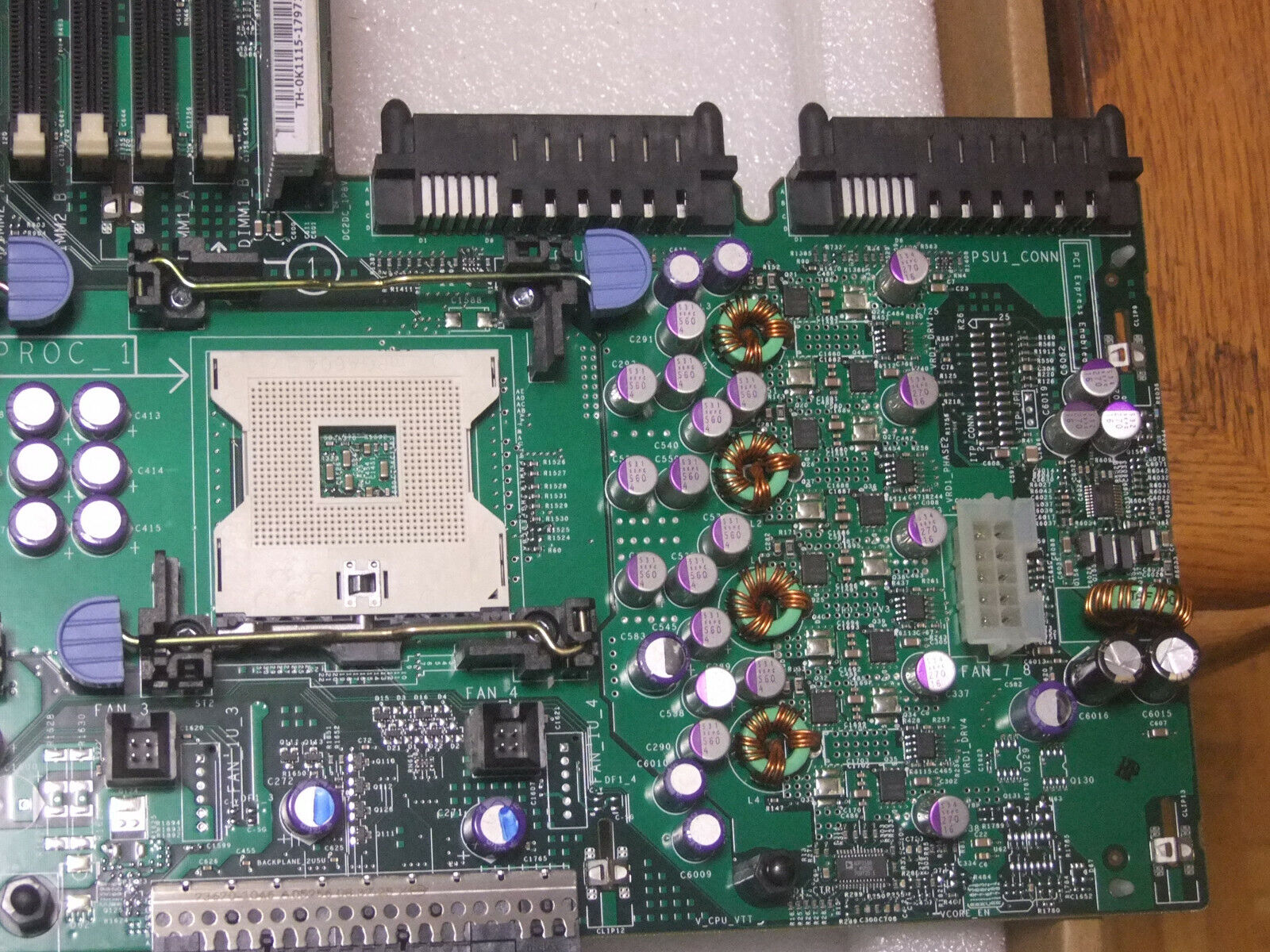 Dell Motherboard 2x Socket 604 DDR2 Poweredge 2800 2850 / 0X7322 (Used) // สินค้ารับประกัน โดย บริษัท อะไหล่เซิร์ฟเวอร์ จำกัด