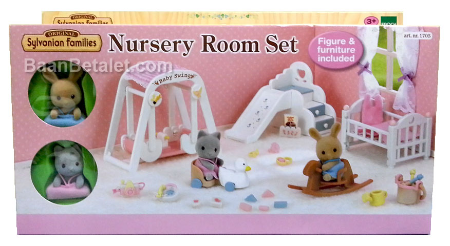 ซิลวาเนียน ห้องนอนเบบี้ (EU) Sylvanian Families Nursery Room Set