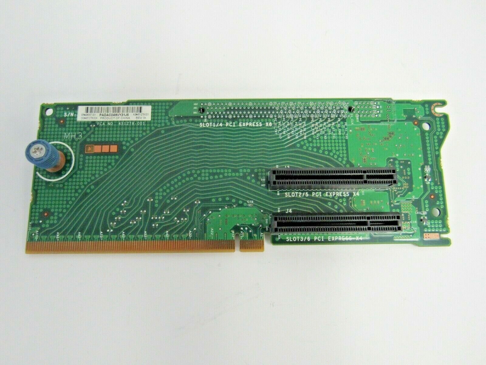 HP Proliant DL380 G6 G7 PCI PCIe Riser Board Card // 496057-001 / 451278-001 (Used) // สินค้ารับประกัน โดย บริษัท อะไหล่เซิร์ฟเวอร์ จำกัด