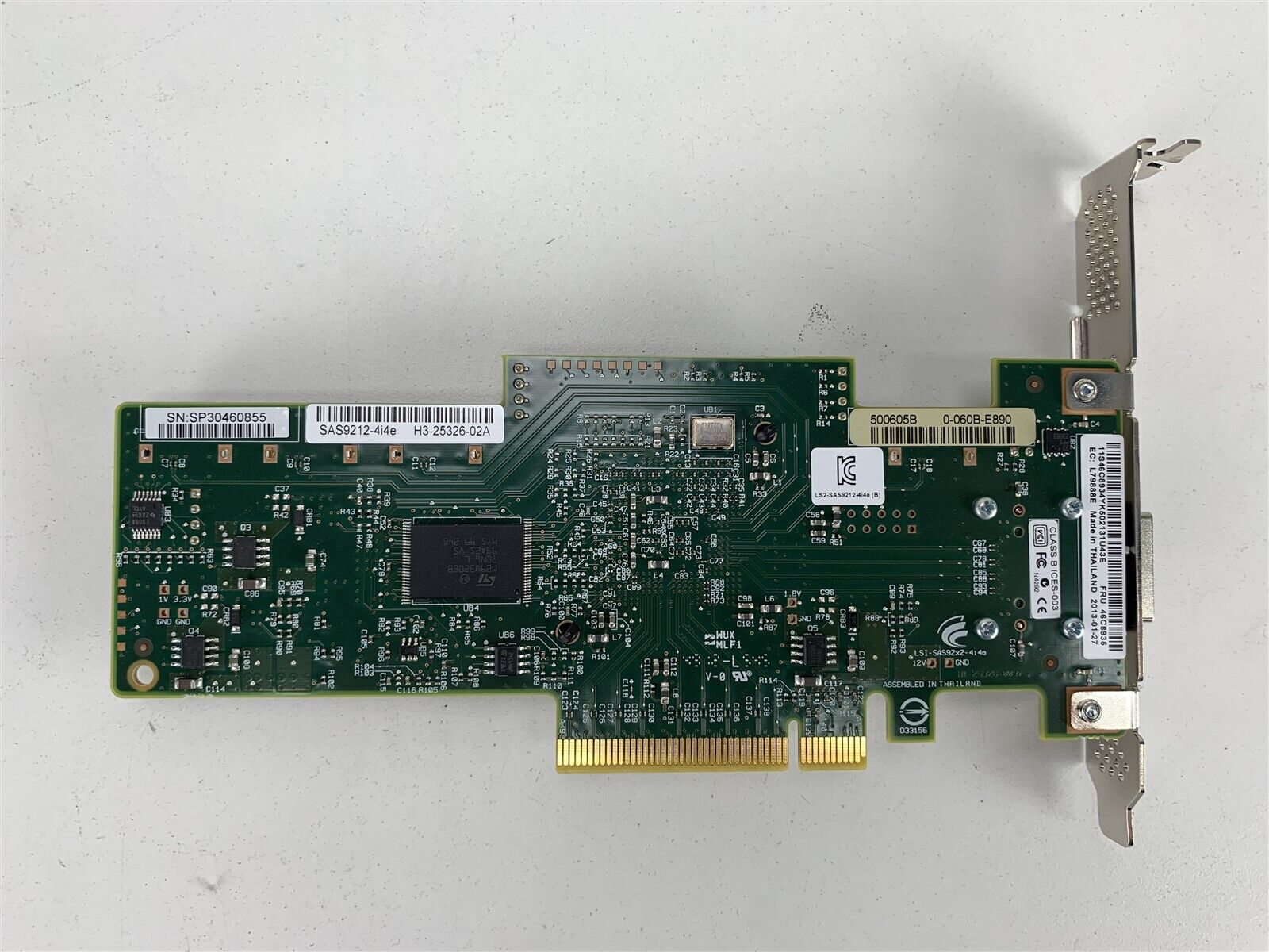 IBM LSI SAS 9212-4i4e 6Gb/s SAS RAID Controller Adapter Card PCIe // 46C8935, H3-25326-02A (Used) // สินค้ารับประกัน โดย บริษัท อะไหล่เซิร์ฟเวอร์ จำกัด