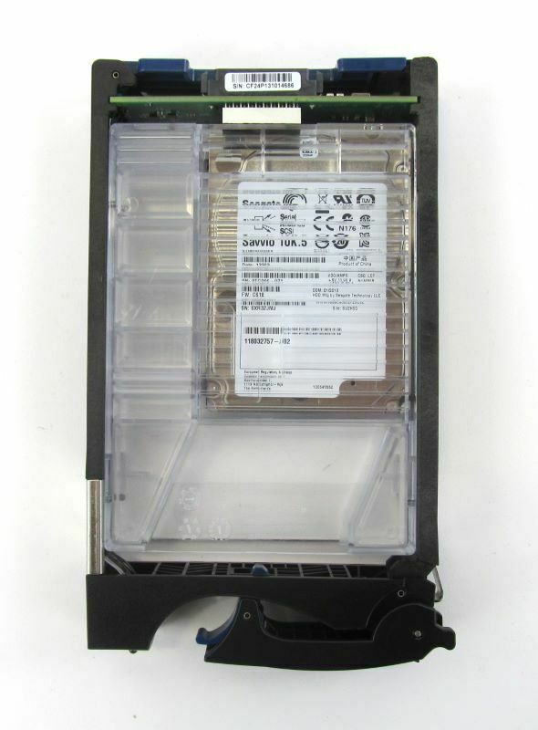 EMC 005049202 600GB 10K RPM 2.5" SAS 520 BPS Hard Drive with 3.5" Adapter Tray สินค้ารับประกัน โดย บริษัท อะไหล่เซิร์ฟเวอร์ จำกัด