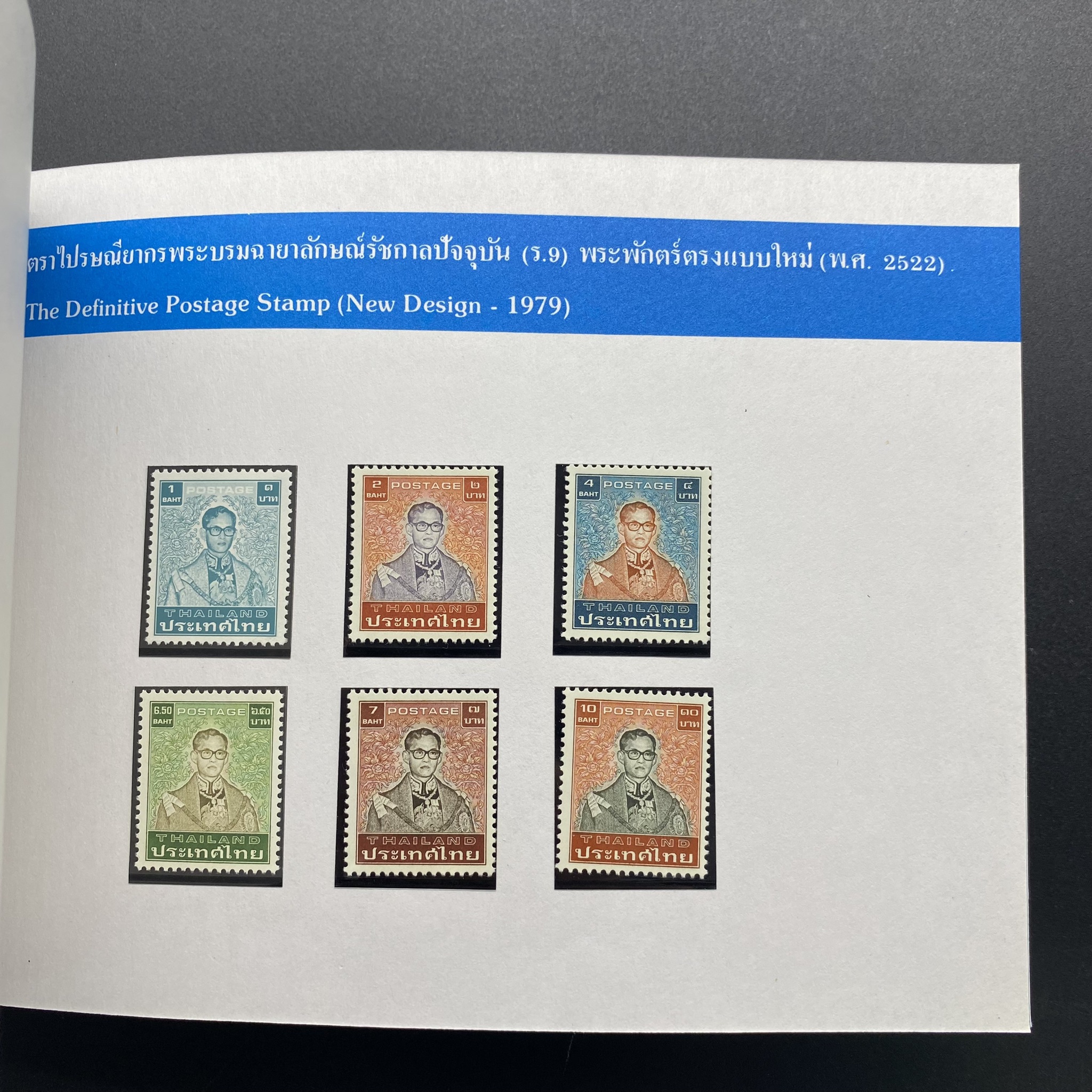 สมุดตราไปรษณียากรประจำปี 2527