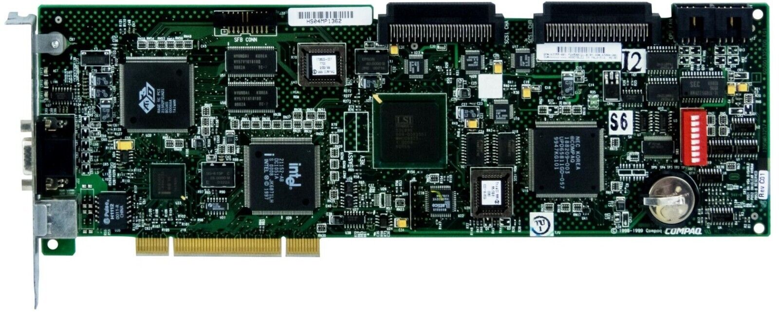 HP 163355-001 Server Feature Controller SCSI PCI Proliant ML350 D-Sub (Used) // สินค้ารับประกัน โดย บริษัท อะไหล่เซิร์ฟเวอร์ จำกัด