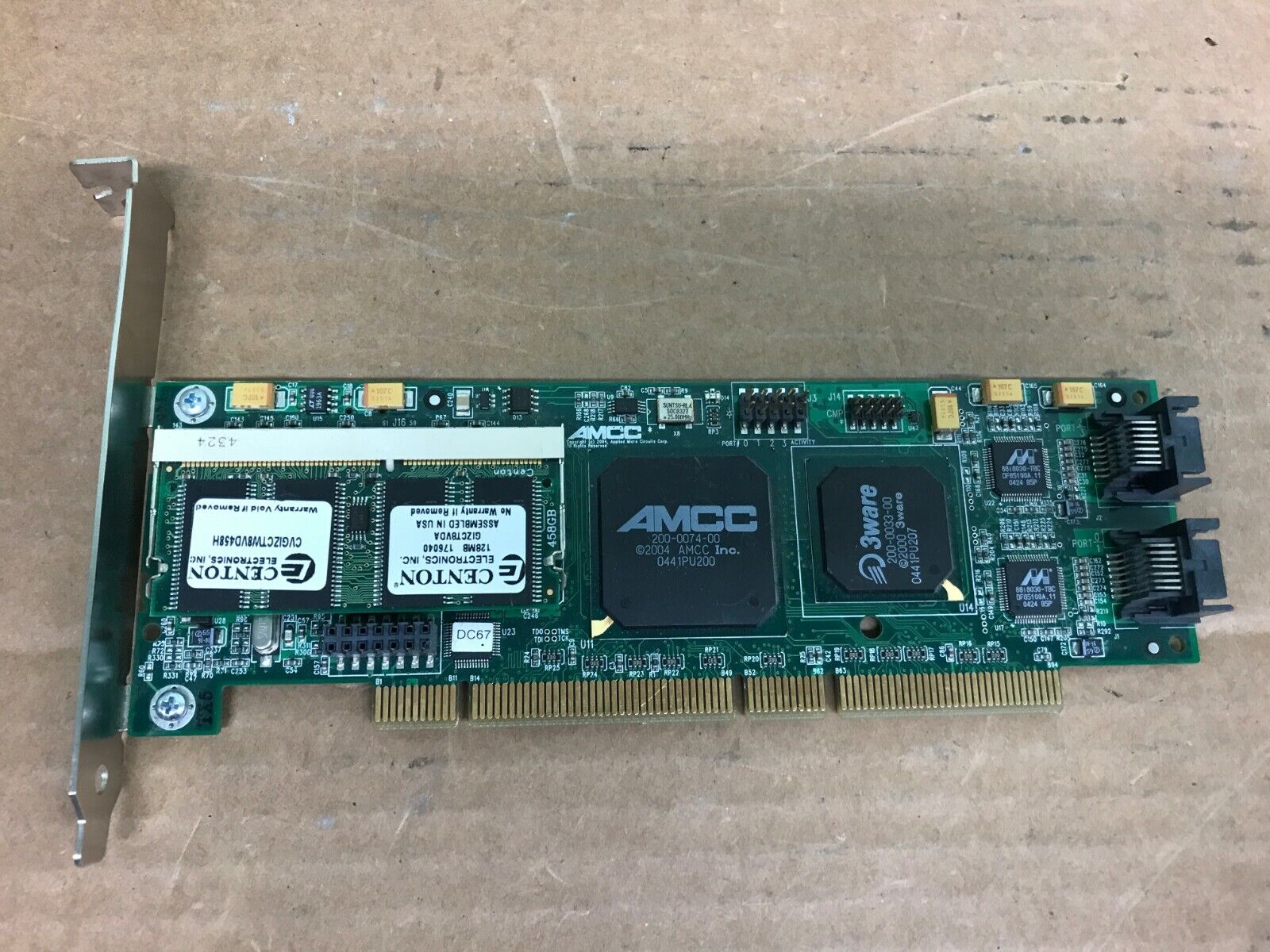 3ware 9500S-4LP SATA Raid Controller Card / 700-0159-00 D (Used) // สินค้ารับประกัน โดย บริษัท อะไหล่เซิร์ฟเวอร์ จำกัด