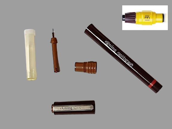 ขายอะไหล่ ปากกาเขียนแบบ Rotring ไม่มีหมึกนะคะ หลอดเปล่า