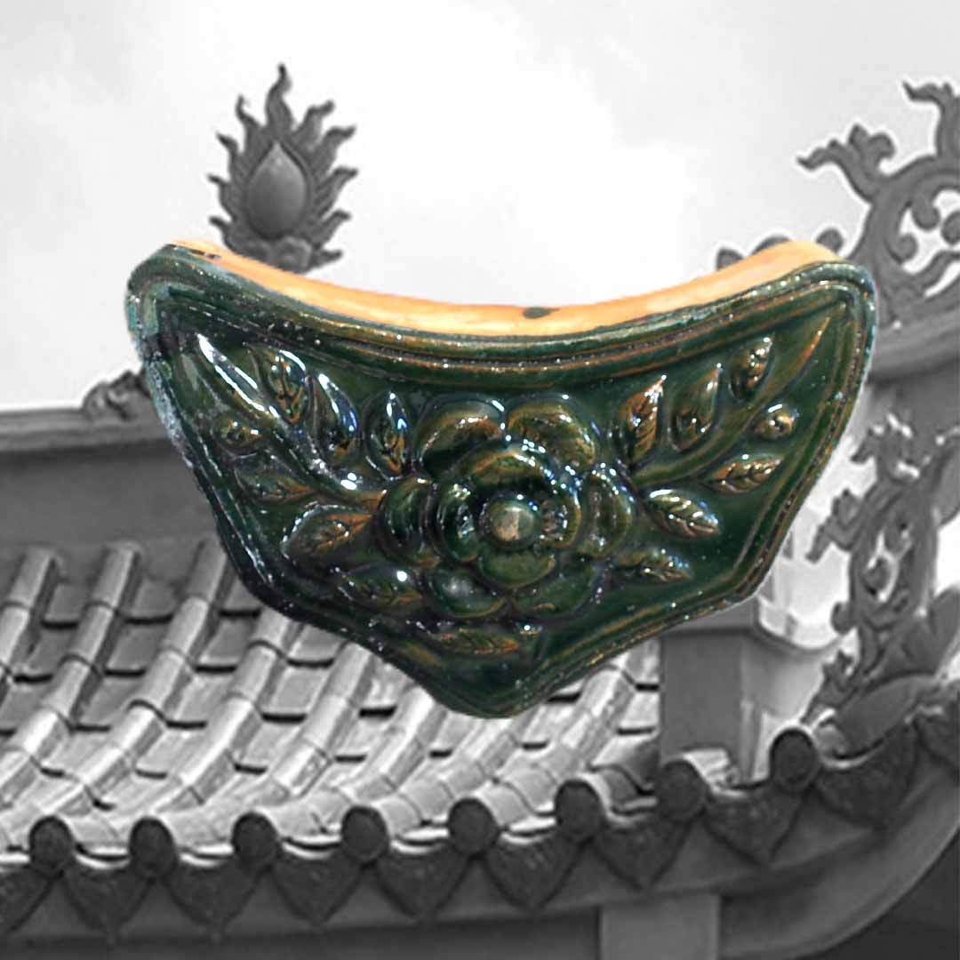 ดอกไม้ชายหลังคาจีน