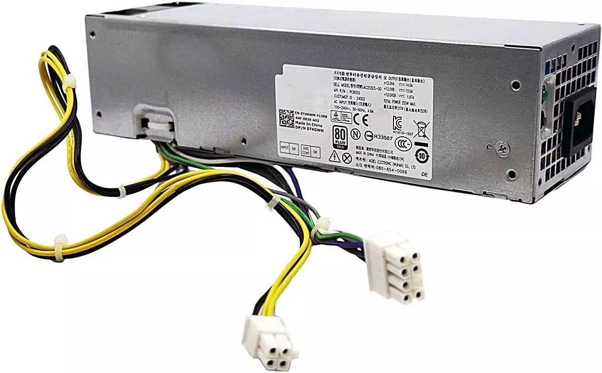 Dell OptiPlex 3020 7020 9020 Precision T1700 SFF Power Supply 255W // H1FWX / 0H1FWX (Used) // สินค้ารับประกัน โดย บริษัท อะไหล่เซิร์ฟเวอร์ จำกัด