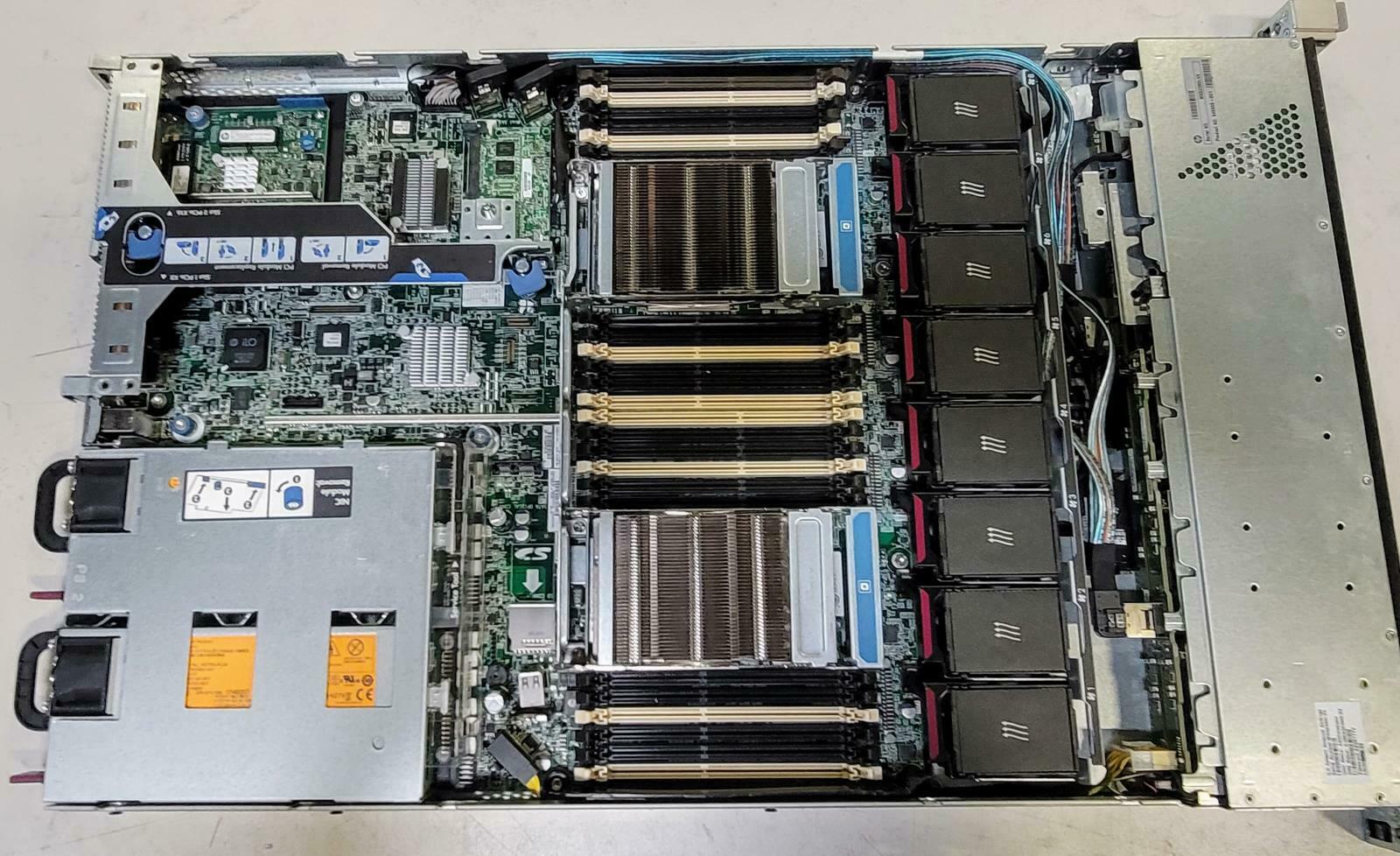 HP ProLiant DL360p G8 / CPU Xeon E5-2640 / RAM 16GB PC3-10600R / HDD 300GB 10K SAS 6G 2.5" x 3 / Power Supply 460W x 2 / Card Smart Array P420i (Used) // สินค้ารับประกัน โดย บริษัท อะไหล่เซิร์ฟเวอร์ จำกัด