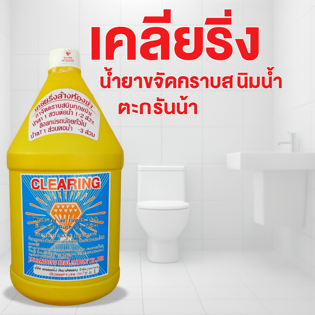 เคลียริ่ง น้ำยาขจัดคราบสนิมน้ำ