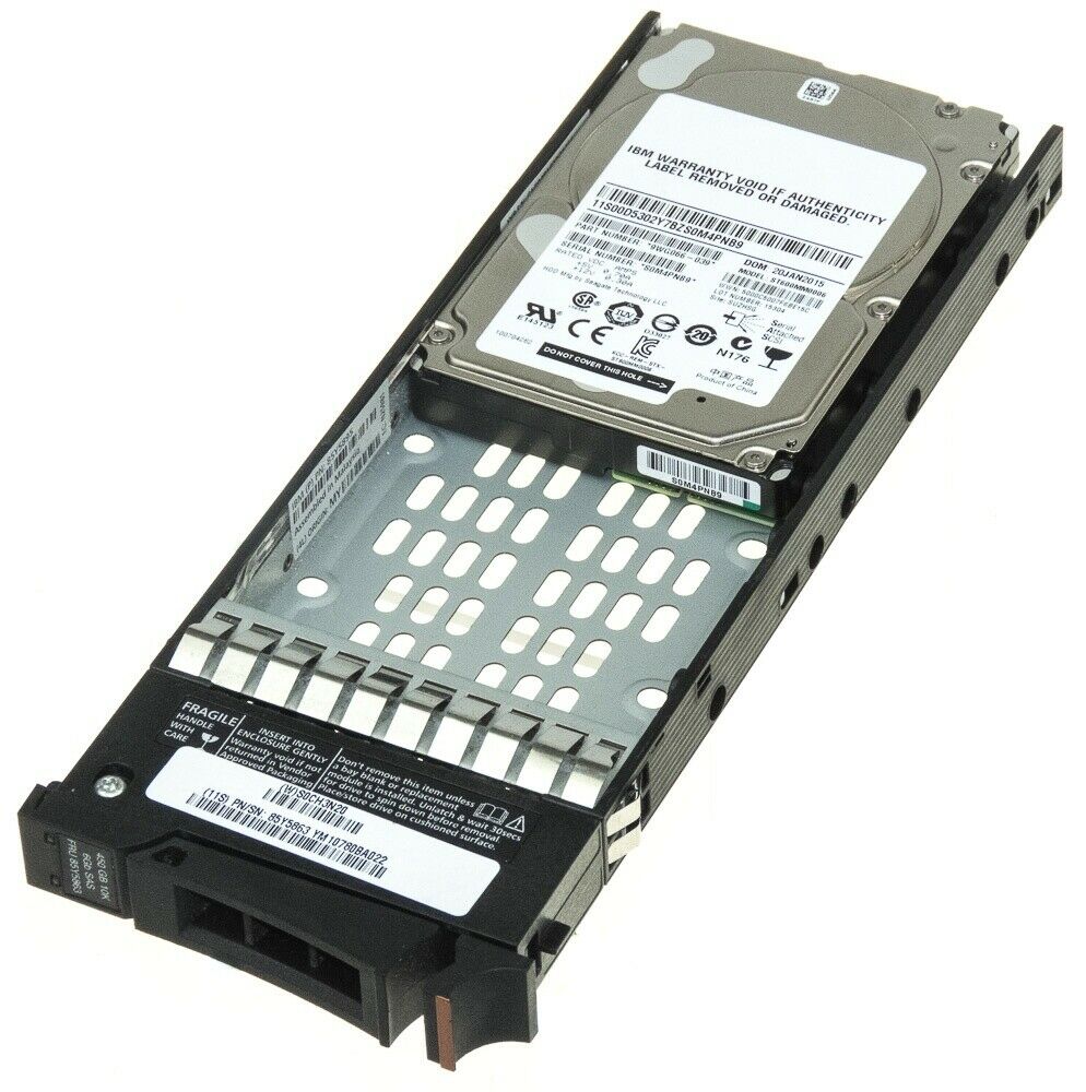 IBM 600GB 10K SAS 2.5" SFF IBM Storage V7000 Hard Drive // TRAY 00Y2683 / 85Y6268 / 0B26017 (Used) // สินค้ารับประกัน โดย บริษัท อะไหล่เซิร์ฟเวอร์ จำกัด