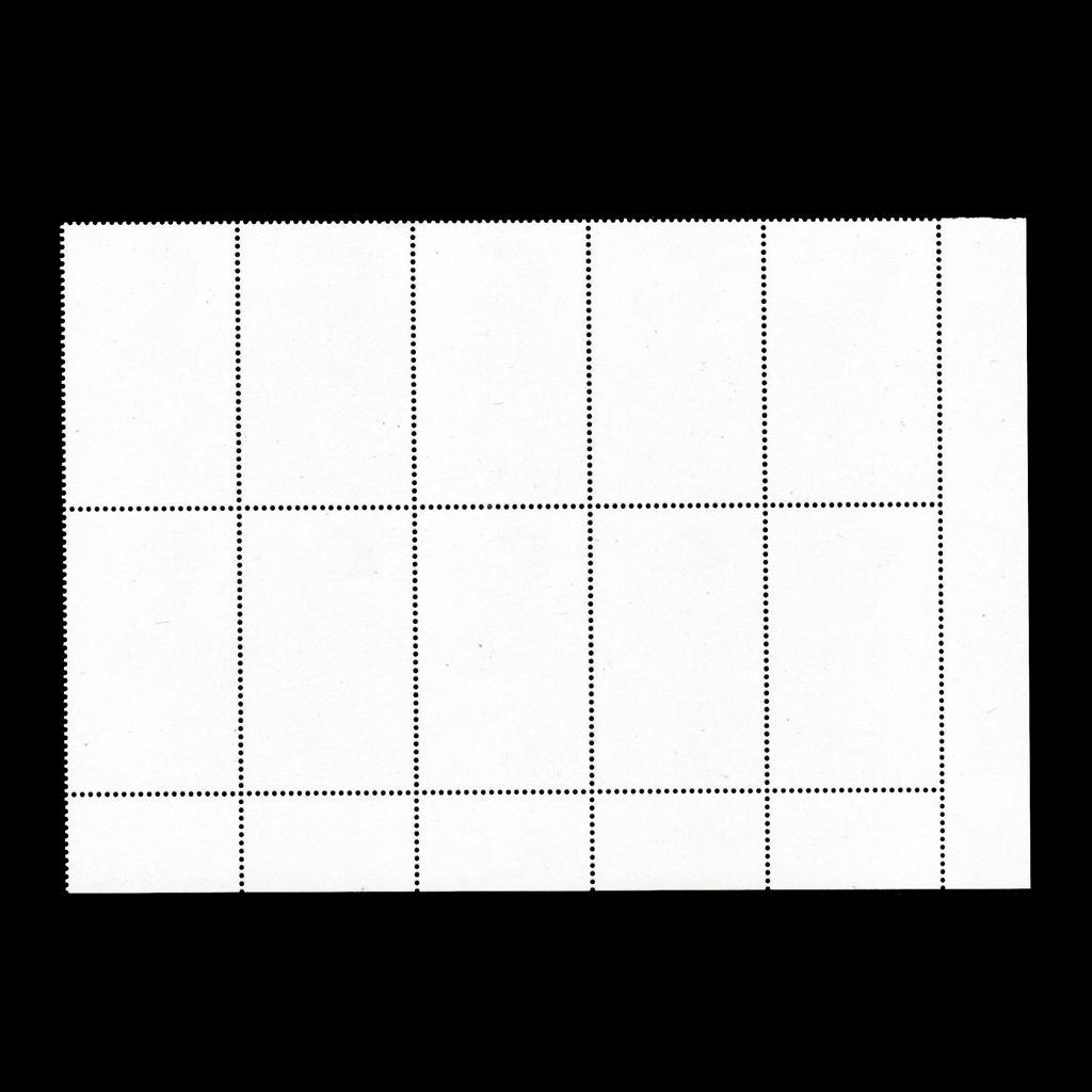บล็อค 10 (มุมโรงพิมพ์) แสตมป์สื่อสารแห่งชาติ 2539