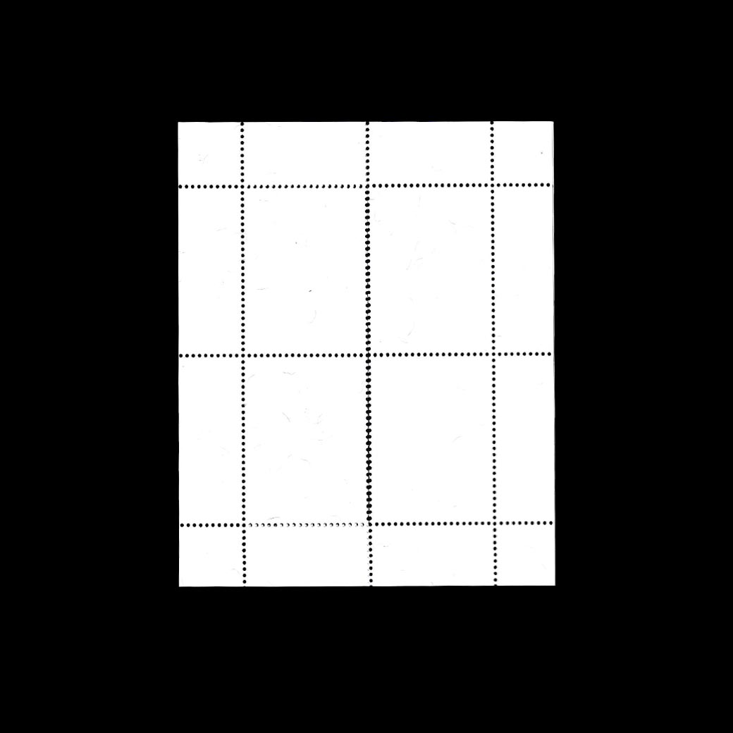 บล็อค 4 (ประกบชานแสตมป์ซ้าย-ขวา) นักษัตรประจำปี 2561 (จอ)