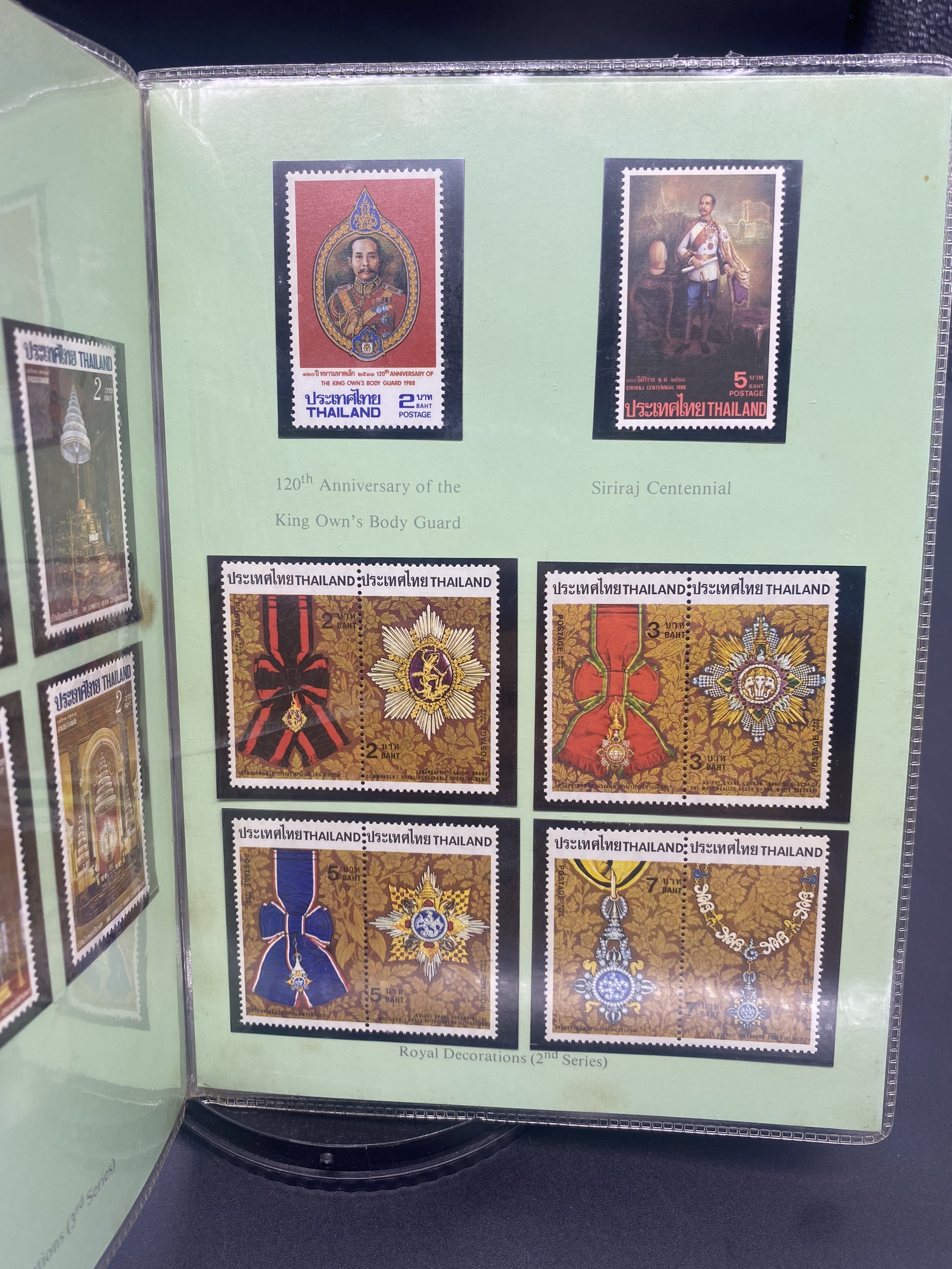 THAI POSTAGE STAMPS 1988 (สมุดแสตมป์ ปี2531) หายาก