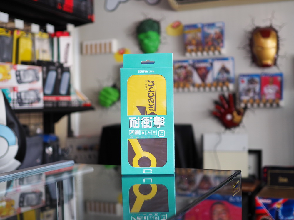 Nintendo Switch Lite Case Hard Pouch Pikachu + ขาตั้ง